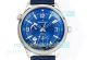 V+Factory Swiss Replica Jaeger LeCoultre Polaris Geographic Blue Leather Strap Watch (2)_th.jpg